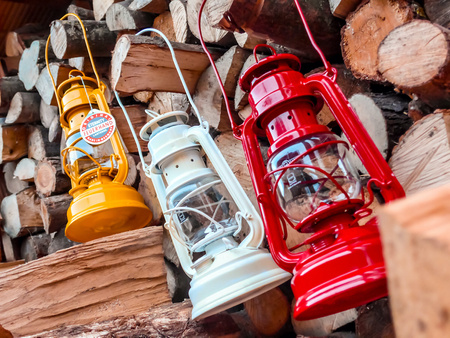 Lampa naftowa Hurricane Baby Special 276 Antracyt grey - Feuerhand