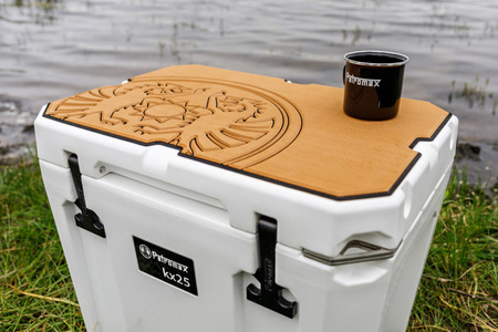Nakładka samoprzylepna na Coolbox kx25 Petromax - szara+logo