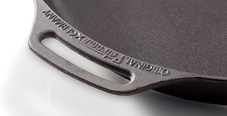 Patelnia żeliwna Petromax fp35-t z rączką śr 35 cm na ognisko grilla i do kuchni